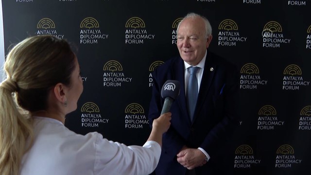 ANTALYA - BM Medeniyetler İttifakı Yüksek Temsilcisi Moratinos'tan nefret ve düşmanlığa karşı birleşme çağrısı
