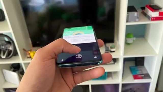 OxygenOS - Accesos directos desde el lector de huellas