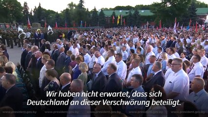 Wegen Sanktionen: Lukaschenko zieht über Deutschland her