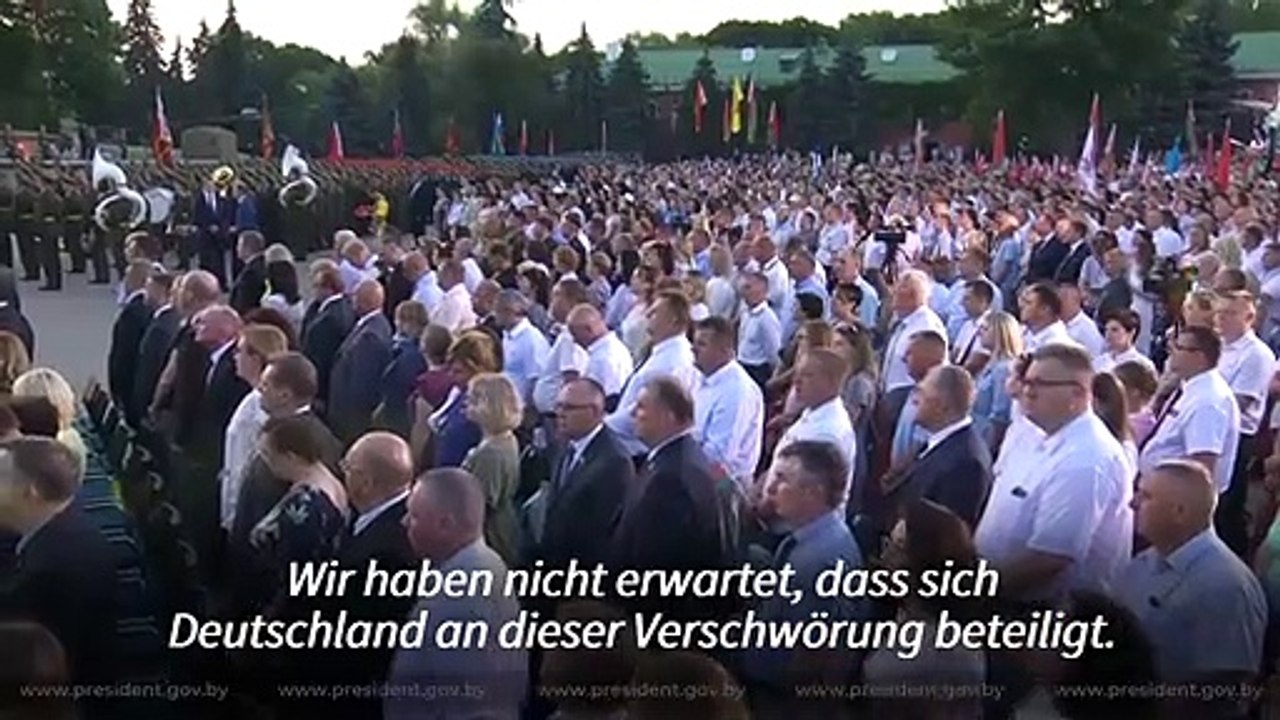 Wegen Sanktionen: Lukaschenko zieht über Deutschland her