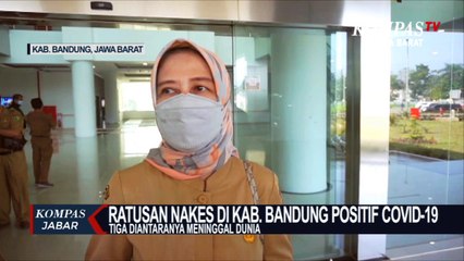 Ratusan Nakes di Kab. Bandung Tertular Covid