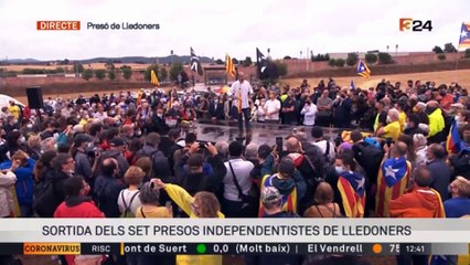 Discurs de Turull després d'haver rebut l'indult