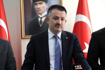Bakan Pakdemirli: "Tarım stratejik bir sektördür, asla bu anlamda siyasetle bir işimiz olmaz"