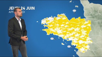 Bulletin météo pour le jeudi 24 juin 2021