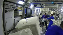 Vida cotidiana en la estación espacial china