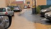 Neighborhood in France drenched after severe storm