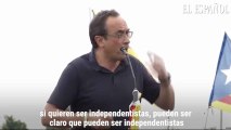 Josep Rull asegura que seguirán luchando por la independencia y que la conseguirán: 