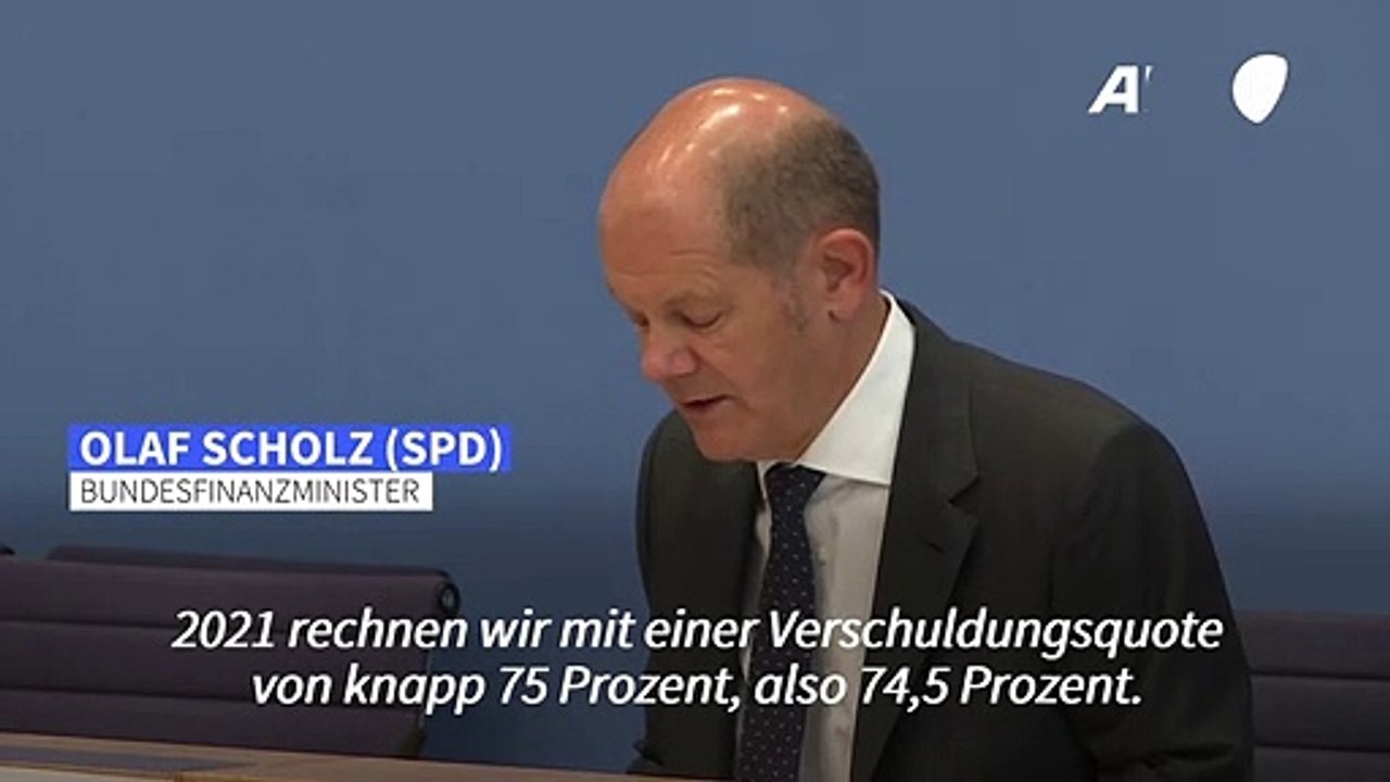 Scholz rechtfertigt Neuverschuldung für 2022