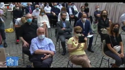Tra i fedeli all'udienza del Papa in Vaticano spunta una persona travestita da Spiderman