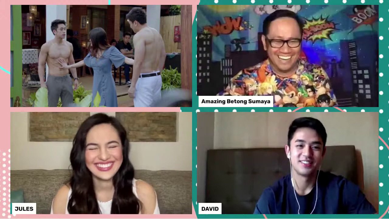 ArtisTambayan: Julie Anne San Jose, nawindang sa mga pa-abs nina David Licauco at Jak Roberto!