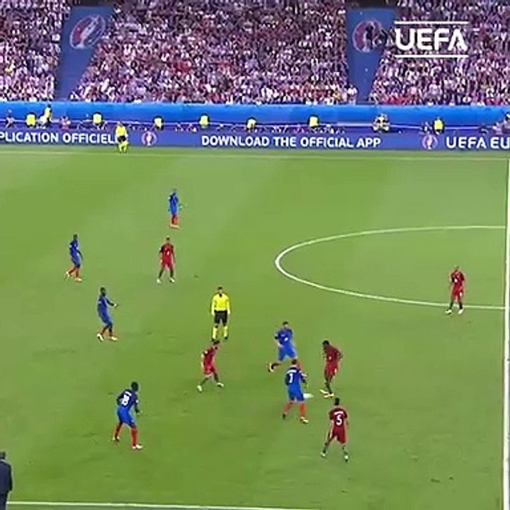 Rewind to in the EURO 2016 final
