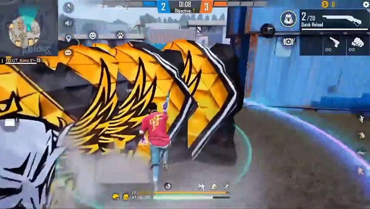 Garena Free fire game play | Gaming tamizhan vs Kutty Gokul |