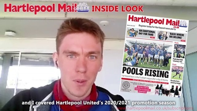 Hartlepool Mail Inside Look: Dominic Scurr on Hartlepool United's promotion