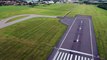 Edinburgh airport drone footage for solar farm
