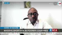 Massive vaccine shortage in poorer countries