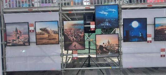 BEYOĞLU'NDA 'BENİM GÖRDÜĞÜM' GRAFİK TASARIMI SERGİSİ? AÇILDI