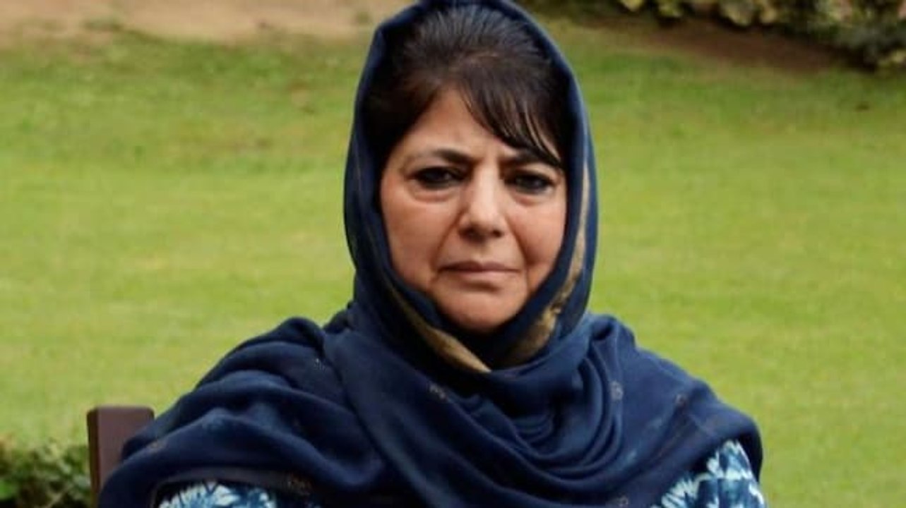 Mehbooba Mufti arrives in Delhi to attend meeting of J&K parties with PM Modi