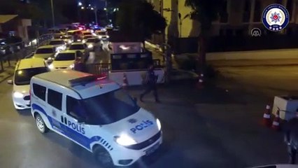 MERSİN - Organize suç örgütüne yönelik operasyonda 16 şüpheli yakalandı