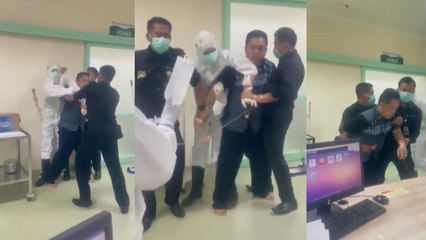 Seorang Pasien Covid-19 Mengamuk di RSUD Pasar Minggu