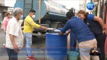 Varios sectores de Guayaquil no tendrán agua potable