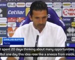 'It rose like a sneeze from within!' Buffon on deciding to return to Parma