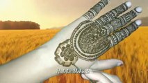 Easy simple backhand henna  mehndi  - quick  unique  Jewerelly mehndi design  - Habiba Mehndi art