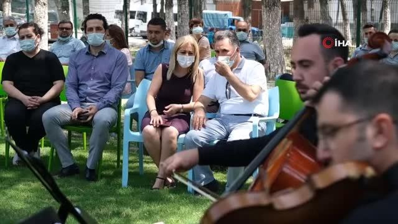 Manisa Ruh Sağlığı personeline moral konseri