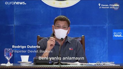 Filipinler Devlet Başkanı Duterte aşı karşıtlarına seslendi: Tercihini yap; ya aşı ya hapis