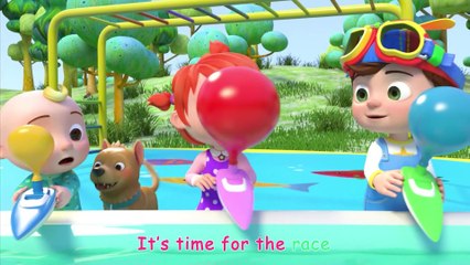 Balloon Race Song + More Nursery Rhymes & Kids Songs - CoComelon