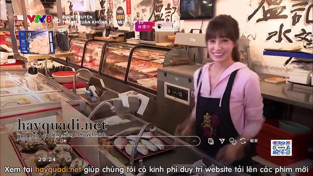 thanh xuân không sợ hãi tập 15 - VTV8 lồng tiến...