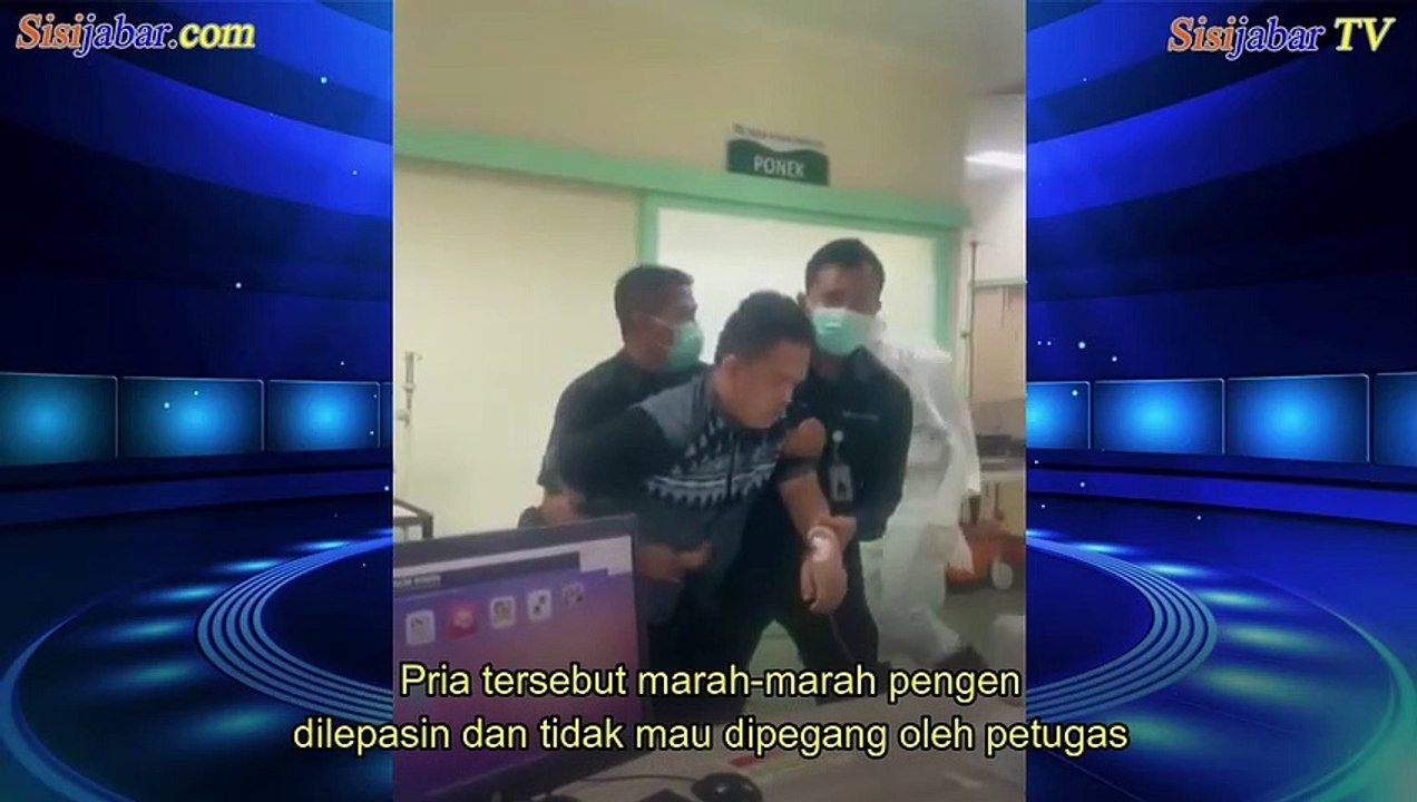 Viral..!!! Diduga Pasien Covid-19 Orang Ini Ngamuk-ngamuk Ke Petugas Jaga dan Perawat