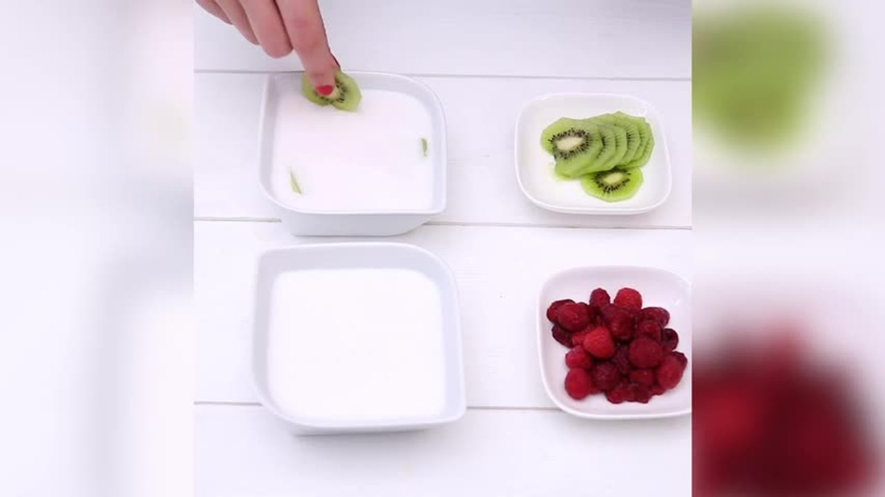 Kokos-Gelee mit Früchten: So wird es gemacht!