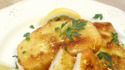 Vegetarier aufgepasst! Sellerie-Schnitzel selbst gemacht...