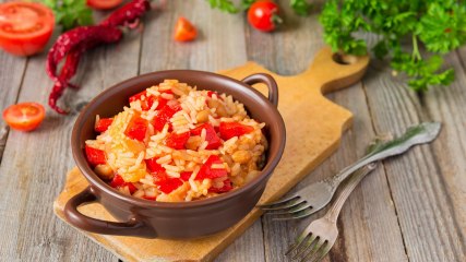 Paprika-Risotto: Rezept zum Nachkochen