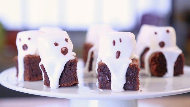 Geister-Brownies: Ein geniales Rezept für Halloween!