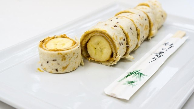 Bananen-Sushi schnell und einfach selbst gemacht
