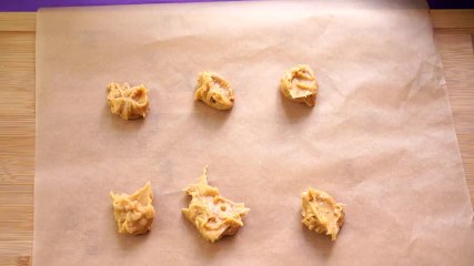 Erdnussbutter-Cookies aus nur 3 Zutaten: So geht´s!