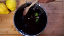 Heidelbeer-Basilikum-Limonade: Rezept zum Selbermachen