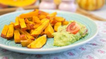 Kürbispommes mit Guacamole: Gesünder als das Original!