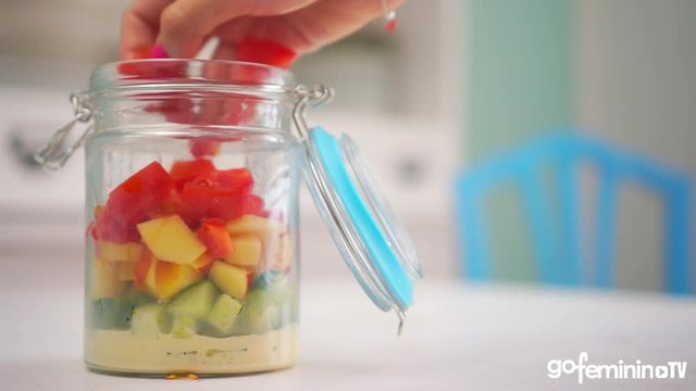 Salat to go: so macht man´s richtig.