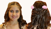 Frisur-Tutorial für Kinder: Prinzessin Dornröschen