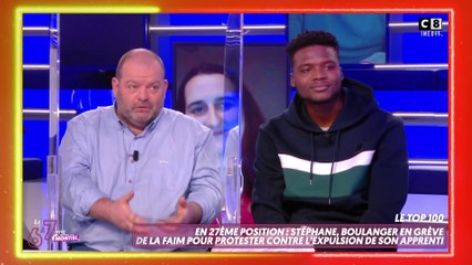 Stéphane, boulanger en grève de la faim pour protester contre l'expulsion de son apprenti