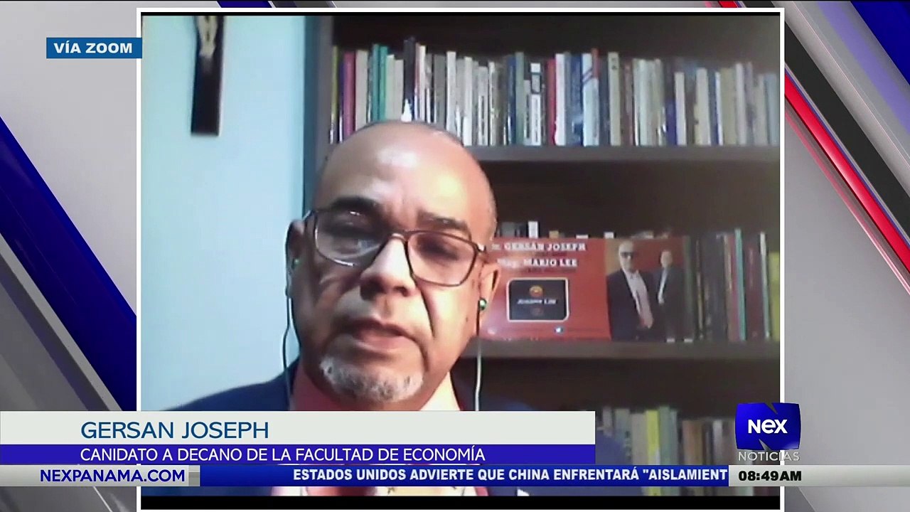 Entrevista a Gersan Joseph, candidato a decano de la facultad de economía  - Nex Noticias