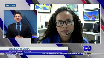 Entrevista a Julissa Rivera, sobre las condiciones del tiempo  - Nex Noticias