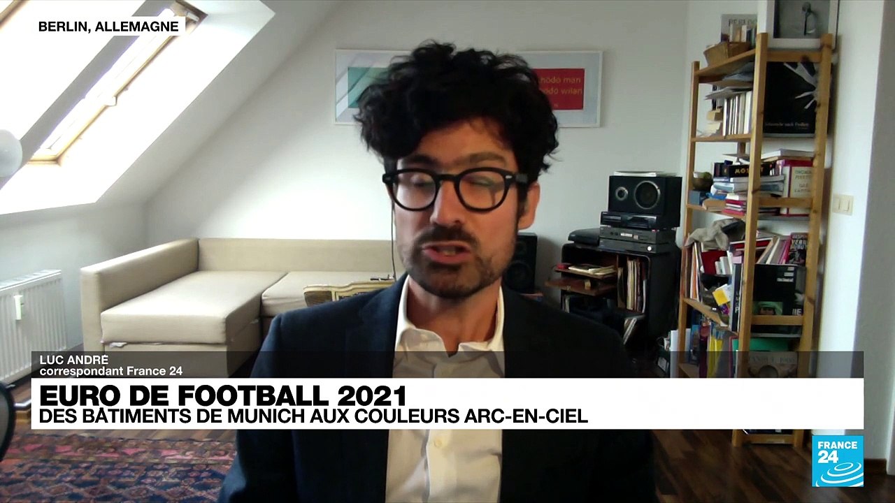 Euro 2021 : des bâtiments de Munich aux couleurs arc-en-ciel ce mercredi soir