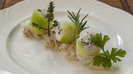 Bio aus der Region: Kochen mit Alexa Iwan - Ziegenkäsenougat