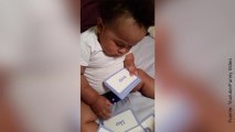 Alucinante: ¡este bebé ya sabe leer!