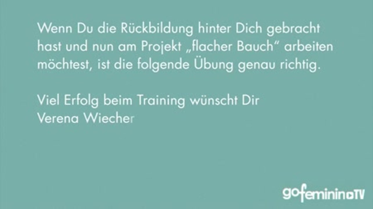 Video 3: Flacher Bauch