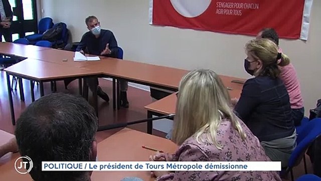 POLITIQUE / Le président de Tours Métropole démissionne