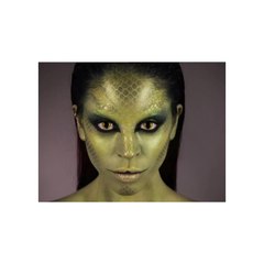Maquillaje para Halloween con ilusión óptica